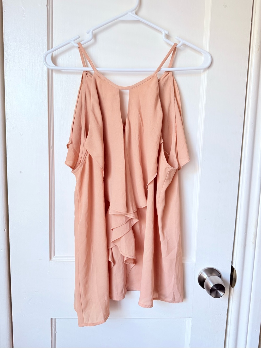 Lipslide blush pink top